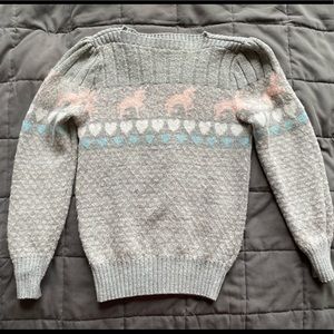 VINTAGE 80s unicorn sweater